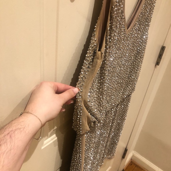 XSCAPE Sparkle Mini Dress - Picture 4 of 5